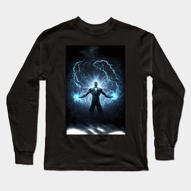 Power....Over...whelming? Long Sleeve T-Shirt by VoidXedis